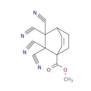 methyl 5,5,6,6-tetracyanobicyclo[2.2.2]oct-2-ene-1-carboxylate