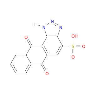 1H-Anthra[1,2-d]triazolesulfonicacid, 6,11-dihydro-6,11-dioxo- (9CI)