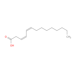 3,5-Tetradecadienoic acid, (Z,Z)-