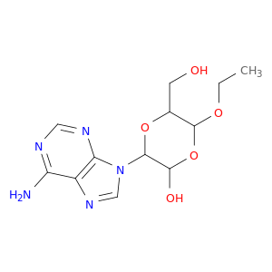 1,4-Dioxane-2-methanol, 6-(6-amino-9H-purin-9-yl)-3-ethoxy-5-hydroxy-