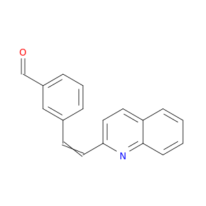 Benzaldehyde, 3-[2-(2-quinolinyl)ethenyl]-