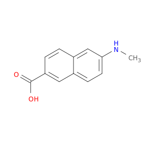 2-Naphthalenecarboxylicacid, 6-(methylamino)-