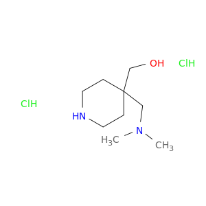 (4-((Dimethylamino)methyl)piperidin-4-yl)methanol dihydrochloride