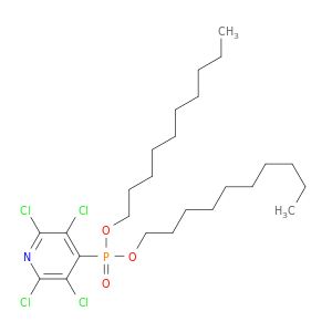didecyl(2,3,5,6-tetrachloropyridin-4-yl)phosphonate