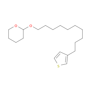 2H-Pyran, tetrahydro-2-[[10-(3-thienyl)decyl]oxy]-