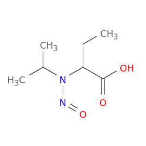 Butanoic acid, 2-[(1-methylethyl)nitrosoamino]-