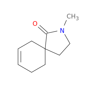 2-Azaspiro[4.5]dec-7-en-1-one, 2-methyl-