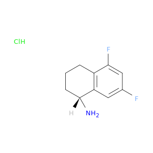 (1R)-5,7-Difluoro-1,2,3,4-tetrahydronaphthalen-1-amine hydrochloride