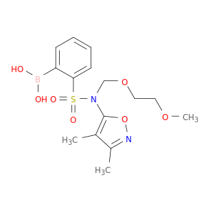 B-[2-[[(3,4-DIMETHYL-5-ISOXAZOLYL)[(2-METHOXYETHOXY)METHYL]AMINO]SULFONYL]PHENYL]