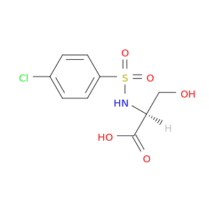 L-Serine, N-[(4-chlorophenyl)sulfonyl]-