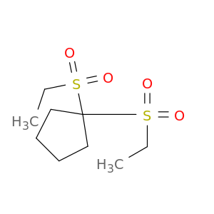 1,1-bis(ethylsulfonyl)cyclopentane
