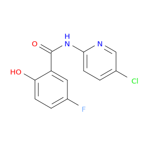 Benzamide, N-(5-chloro-2-pyridinyl)-5-fluoro-2-hydroxy-