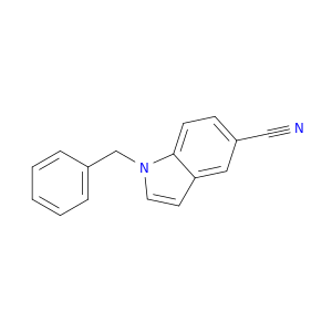 1-(苄基)吲哚-5-甲腈