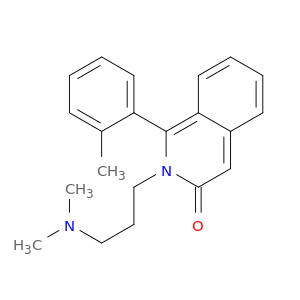 3(2H)-Isoquinolinone, 2-[3-(dimethylamino)propyl]-1-(2-methylphenyl)-