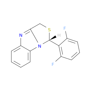 (R)-1-(2,6-Difluorophenyl)-1H,3H-thiazolo(3,4-a)benzimidazole