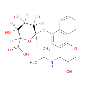 4-羟基普萘洛尔-D-葡糖苷酸