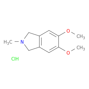 1H-Isoindole, 2,3-dihydro-5,6-dimethoxy-2-methyl-, hydrochloride