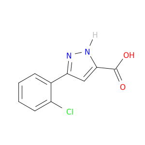 3-(2-氯苯基)-1H-吡唑-5-羧酸
