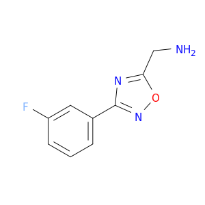 [3-(3-Fluorophenyl)-1,2,4-oxadiazol-5-yl]methanamine