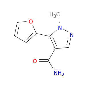 1H-Pyrazole-4-carboxamide, 5-(2-furanyl)-1-methyl-