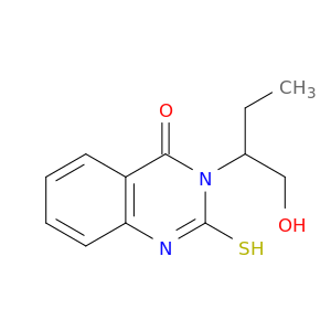 2,3-二氢-3-[1-(羟甲基)丙基]-2-硫代-4(1H)-喹唑啉酮