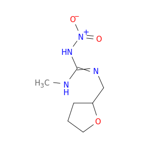 Guanidine, N-methyl-N'-nitro-N''-[(tetrahydro-2-furanyl)methyl]-