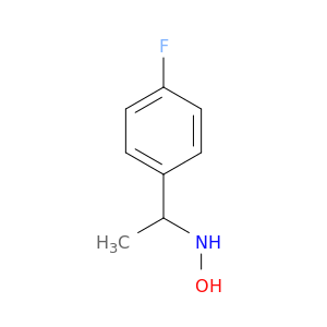 N-[1-(4-fluorophenyl)ethyl]hydroxylamine