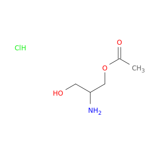 2-amino-3-hydroxypropyl acetate hydrochloride