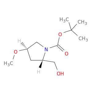 (2S,4R)-2-(羟甲基)-4-甲氧基吡咯烷-1-羧酸叔丁酯
