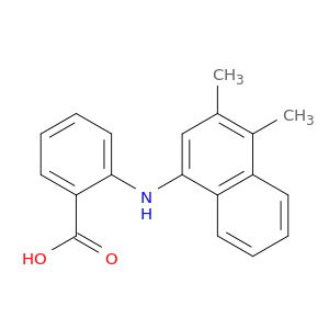 N-(3,4-DIMETHYL-NAPHTHALEN-1-YL)ANTHRANILIC ACID