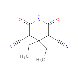 4,4-diethyl-2,6-dioxopiperidine-3,5-dicarbonitrile
