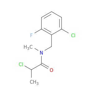 2-Chloro-N-[(2-chloro-6-fluorophenyl)methyl]-N-methylpropanamide