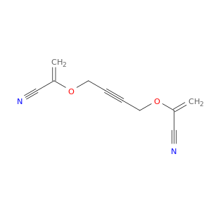 2-Propenenitrile, 2,2'-[2-butyne-1,4-diylbis(oxy)]bis-