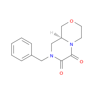 (S)-8-苄基六氢吡嗪并[2,1-C][1,4] 恶嗪-6，7-二酮