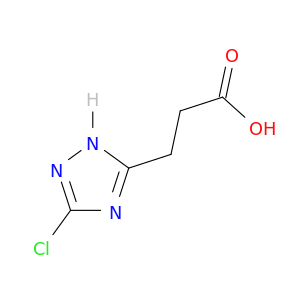 5-氯-1H-1,2,4-三唑-3-丙酸