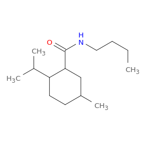 正丁基-5-甲基-2-(1-甲乙基)环己酰基甲酰胺
