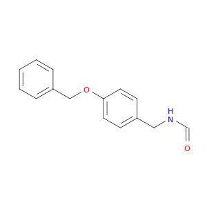 Formamide, N-[[4-(phenylmethoxy)phenyl]methyl]-