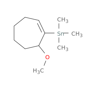 Stannane, (7-methoxy-1-cyclohepten-1-yl)trimethyl-