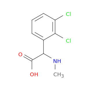 2-(2,3-Dichlorophenyl)-2-(methylamino)acetic acid