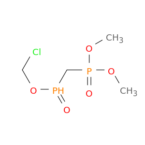 Phosphonic acid, [(chloromethoxyphosphinyl)methyl]-, dimethyl ester