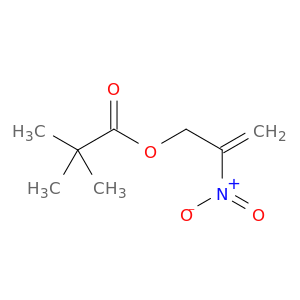 Propanoic acid, 2,2-dimethyl-, 2-nitro-2-propenyl ester