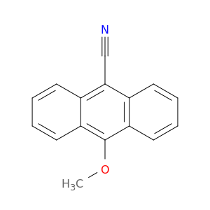 9-Anthracenecarbonitrile, 10-methoxy-