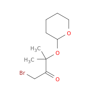 2-Butanone, 1-bromo-3-methyl-3-[(tetrahydro-2H-pyran-2-yl)oxy]-