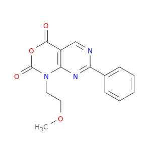 1-(2-Methoxyethyl)-7-phenyl-1H-pyrimido[4,5-d][1,3]oxazine-2,4-dione