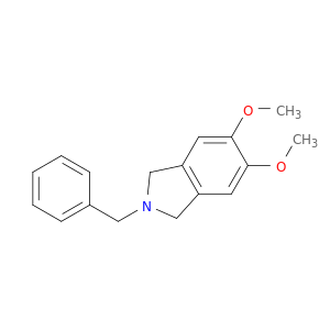 1H-Isoindole, 2,3-dihydro-5,6-dimethoxy-2-(phenylmethyl)-