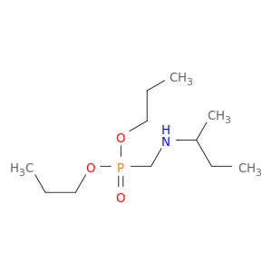 Phosphonic acid, [[(1-methylpropyl)amino]methyl]-, dipropyl ester
