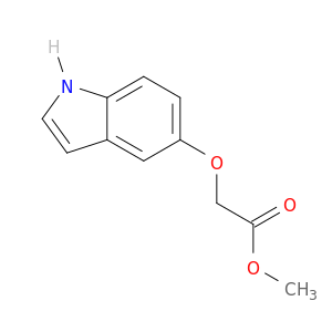 Acetic acid, (1H-indol-5-yloxy)-, methyl ester