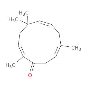 2,6,9-Cycloundecatrien-1-one, 2,5,5,9-tetramethyl-, (E,E,E)-