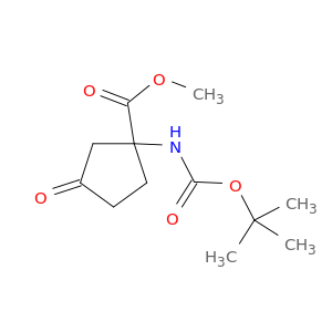 Methyl 1-(Tert-butoxycarbonylamino)-3-oxocyclopentanecarboxylate