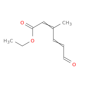 2,4-Hexadienoic acid, 3-methyl-6-oxo-, ethyl ester